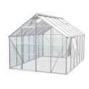 Serre de jardin Meridian1 9,9m² en aluminium anodisé et verre de sécurité 3mm – Vitavia
