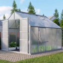 Serre de jardin Meridian2 8,3m² en aluminium anodisé et polycarbonate 4mm – Vitavia