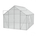 Serre de jardin Meridian2 9,9m² en aluminium anodisé et polycarbonate 4mm – Vitavia