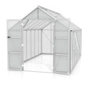 Serre de jardin Olymp 11,5m² en alu anodisé et polycarbonate 4mm - Vitavia