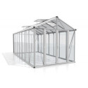 Serre de jardin Zeus Comfort 13,8m² en alu anodisé et vitrage combiné - Vitavia