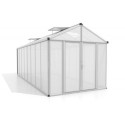 Serre de jardin Zeus Comfort 15,7m² en alu anodisé et polycarbonate 16mm - Vitavia