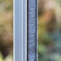 Serre de jardin Uranus 6,7m² en alu anodisé et panneaux de PC 4mm - Vitavia