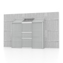 Serre adossée Ida 1,3m² en aluminium anodisé et panneaux PC 4mm - Vitavia