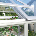 Mini-serre Gamma 1m² en alu anodisé et verre 3mm sur châssis froid élevé – Vitavia