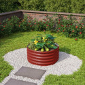 Potager surélevé en acier Zincalume® - rubin – 401 Rond Vita – Vitavia