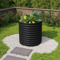 Potager surélevé en acier Zincalume® - noir - 858 Rond Vita - Vitavia