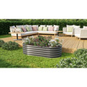Potager surélevé en acier Zincalume® – granite – 401 Basic Vita – Vitavia