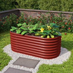 Potager surélevé en acier Zincalume® - rubin – 630 Basic Vita – Vitavia