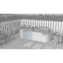 Extension droite en acier Zincalume® – alu anodisé – pour potager surélevé 858 Vita – Vitavia