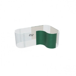 Extension courbe en acier Zincalume® – noir – pour potager surélevé 858 Vita – Vitavia