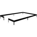 Pack de serre anthracite Grand Oase 18,8m² aluminium et verre trempé 3mm + embase noir - Juliana