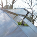 Serre Balance™ 14,64m² en aluminium argent et polycarbonate – Canopia by Palram