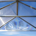 Serre Balance™ 14,64m² en aluminium argent et polycarbonate – Canopia by Palram