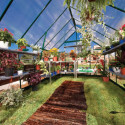 Serre Balance™ 8,88m² en aluminium vert et polycarbonate – Canopia by Palram