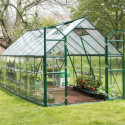 Serre Balance™ 11,52m² en aluminium vert et polycarbonate – Canopia by Palram