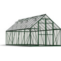 Serre Balance 14,64m² aluminium vert polycarbonate Canopia-Palram