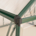 Serre Balance 14,64m² aluminium vert polycarbonate Canopia-Palram