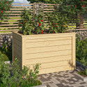 Potager surélevé 260L en bois 19mm - naturel – Karibu