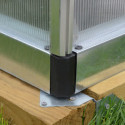 Serre de jardin en aluminium et polycarbonate 23,5m² Bella™ – Palram - Canopia
