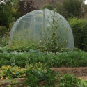 Serre tunnel Essentielle à pieds arrondis 3x3m avec bâche PE 200µ - Serres Tonneau