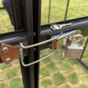 Option fermeture par cadenas pour serres de jardin Green Protect