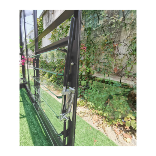 Ouverture automatique de louvres de serres de jardin - Green Protect