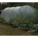Serre tunnel Essentielle à pieds arrondis 3x7,5m avec bâche PE 200µ - Serres Tonneau