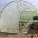 Serre tunnel Essentielle à pieds arrondis 3x7,5m avec bâche PE 200µ - Serres Tonneau