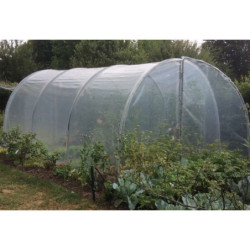 Serre tunnel Essentielle à pieds arrondis 3x9m