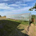 Serre tunnel 4 Saisons à pieds droits 3x9m avec bâche PE diffusant 200µ - Serres Tonneau