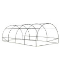 Serre tunnel maraîchère 3x6m BIANCA couverture PE armé - Green Protect
