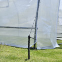 Serre tunnel maraîchère 3x6m BIANCA couverture PE armé - Green Protect