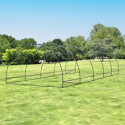 Serre tunnel maraîchère 4x8m BIANCA couverture PE armé - Green Protect