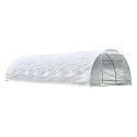 Serre tunnel maraîchère 4x10m BIANCA couverture PE armé - Green Protect