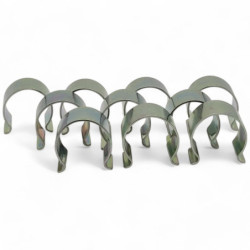 Lot de 10 clips de diam 30mm - Serres Tonneau