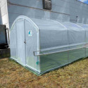 Bâche de toit en PE 200µ avec aérations pour serre 3x6m 4 Saisons (ancien modèle) - Serres Tonneau
