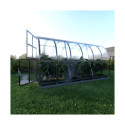 Serre de jardin 18m² en acier et panneaux de polycarbonate de 4 mm - Klasika