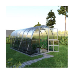Serre de jardin 12m² en acier et panneaux de polycarbonate de 6mm - KLasika