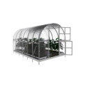 Serre de jardin 12m² en acier et panneaux de polycarbonate de 6mm - KLasika