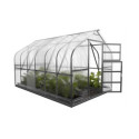 Serre de jardin 10m² Standart en acier et panneaux de polycarbonate de 4 mm - Klasika