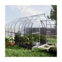 Serre de jardin 15m² Standart en acier et panneaux de polycarbonate de 4 mm - Klasika