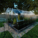 Serre de jardin 18m² Tube en acier et panneaux de polycarbonate de 4 mm - Klasika
