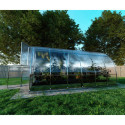 Serre de jardin 18m² Tube en acier et panneaux de polycarbonate de 4 mm - Klasika