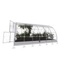 Serre de jardin 12m² Tube en acier et panneaux de polycarbonate de 6 mm - Klasika
