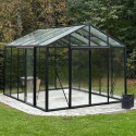Serre de jardin 235x310m² Classique en aluminium et panneaux en verre trempé - BloomCabin
