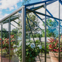 Serre de jardin 310x608cm Classique en aluminium et panneaux en verre trempé - BloomCabin