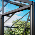 Serre de jardin 235x608cm Classique en aluminium et verre de protection solaire - BloomCabin