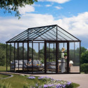 Serre en alu et polycarbonate transparent 14m² Aria - Canopia by Palram