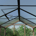 Serre en bois et polycarbonate transparent 15,3m² Natura - Canopia by Palram